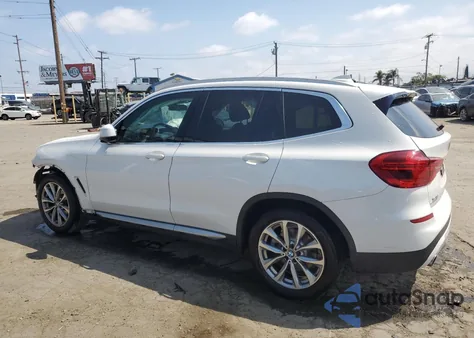 2019 BMW X3 Sdrive30I z USA, uszkodzony, nr VIN 5UXTR7C54KLF23656